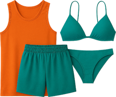 🛍️ Îmbrăcăminte sport și plajă