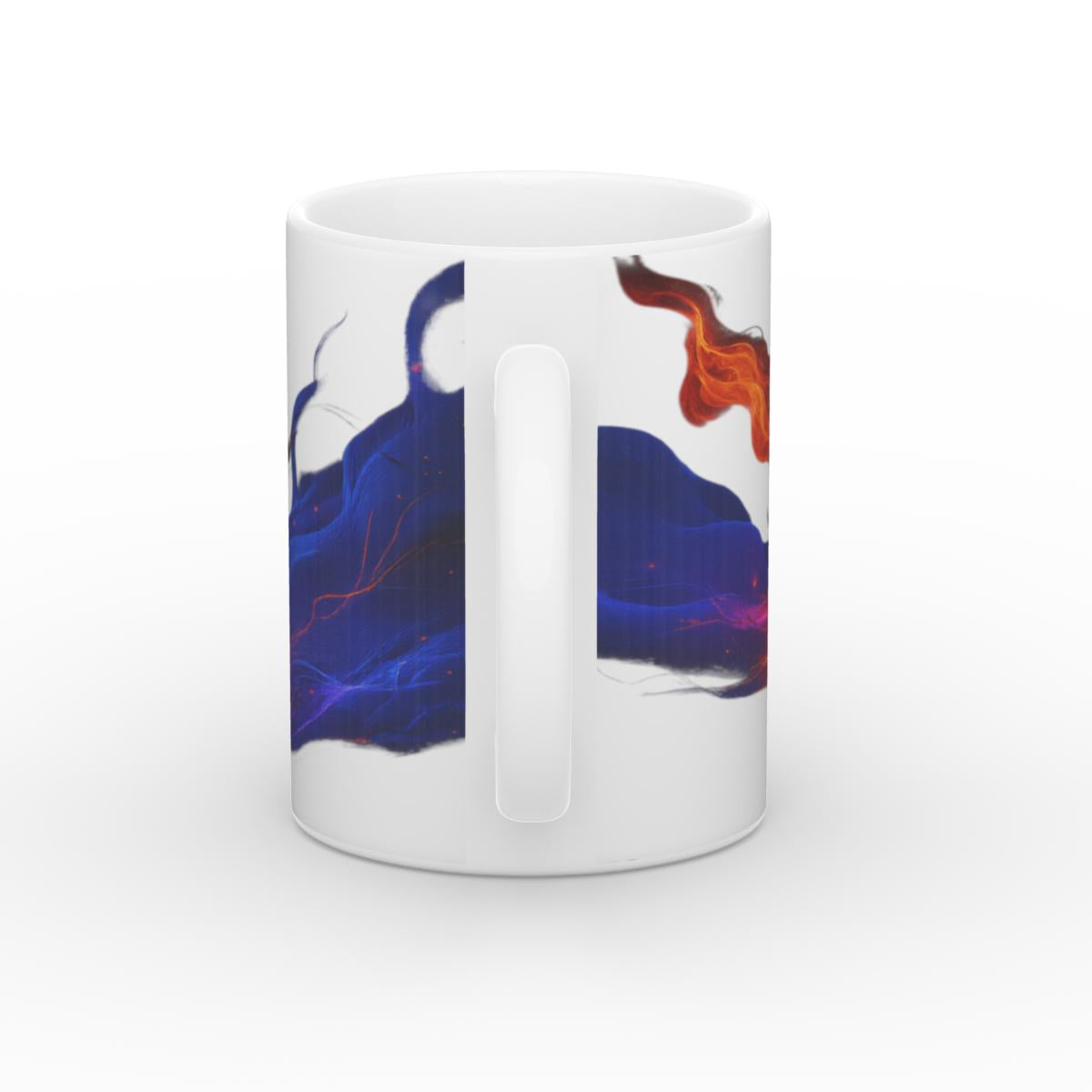 Cană glossy Bebetech 325ml – vedere din spate