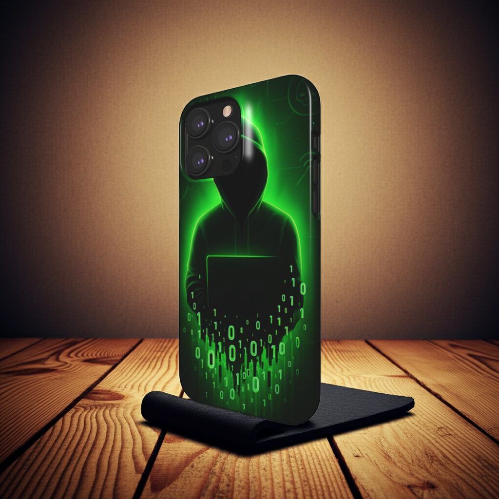 Husă Snap Huawei P30 / P30 Lite „Cyber Hacker” – vedere laterală