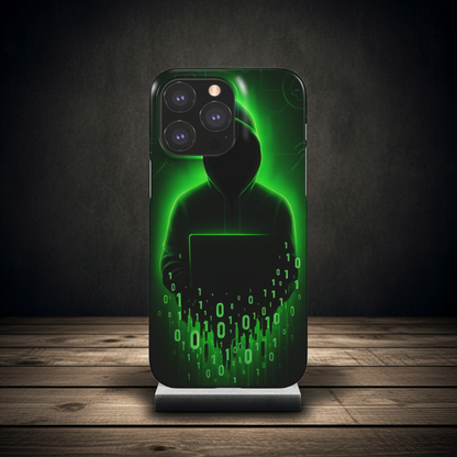 Husă Snap Huawei P30 / P30 Lite „Cyber Hacker” – vedere din spate