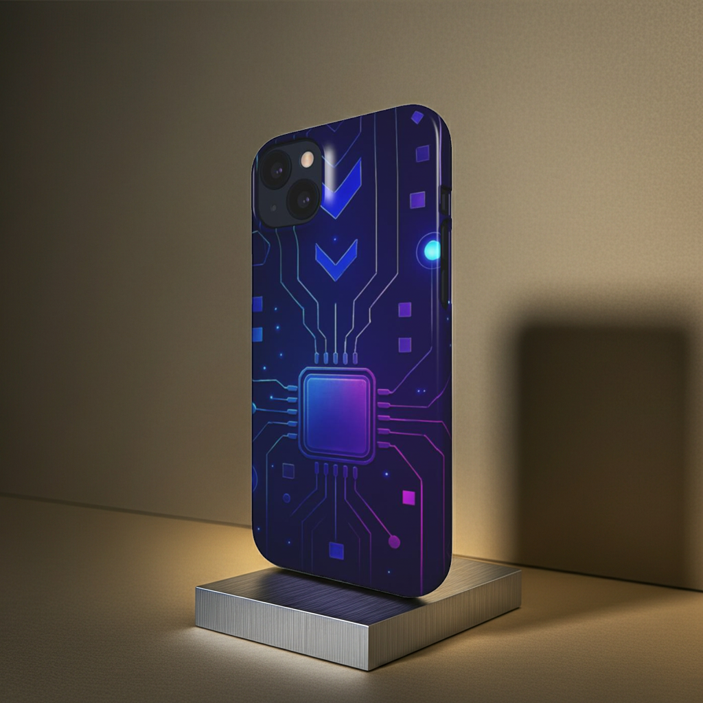 Husă iPhone 14 slim rezistentă – vedere laterală