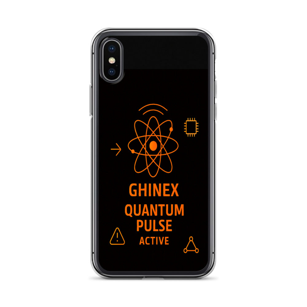 Husă iPhone GHINEX.2 Quantum Pulse Active, vedere spate, model iPhone diferit