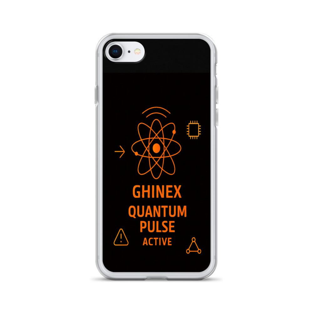 Husă iPhone GHINEX.2 Quantum Pulse Active, vedere spate, design vibrant