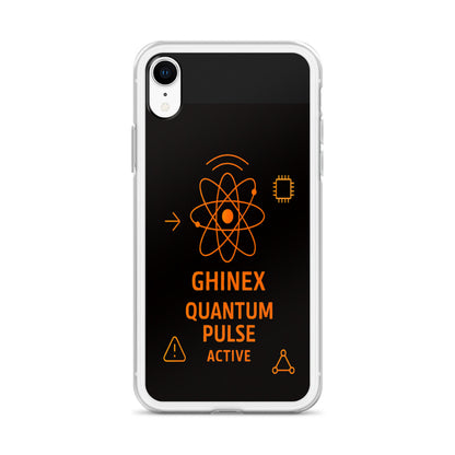 Husă iPhone GHINEX.2 Quantum Pulse Active, vedere spate, pe alt model de iPhone